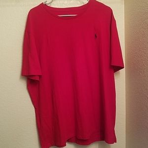 XXL Polo ralph lauren logo red tshirt